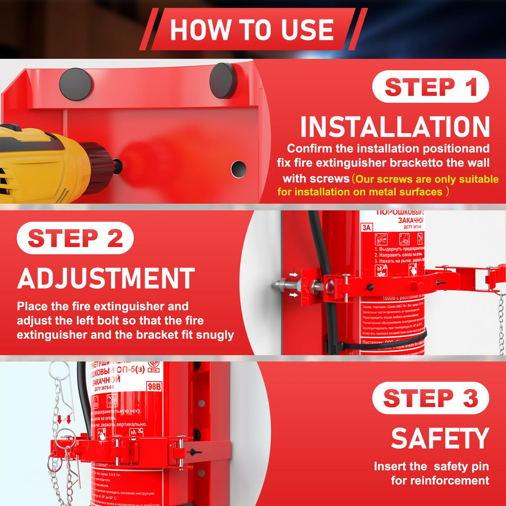 Heavy Duty Fire Extinguisher Mount Z583360