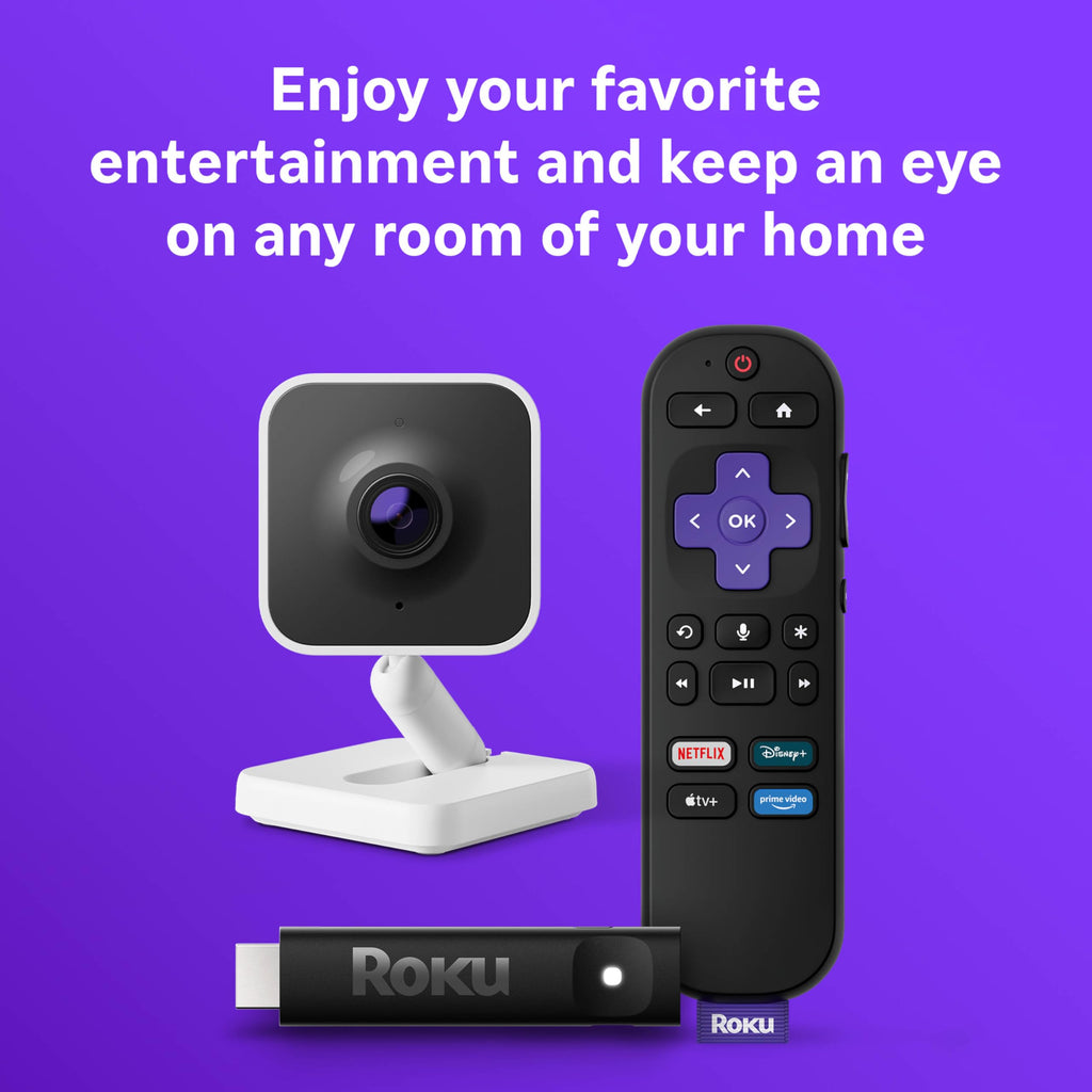 4K HDR TV Streaming Device with Voice Remote & 1080p HD Security Camera S85073