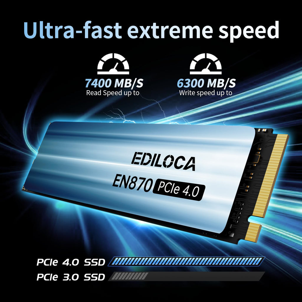 2TB NVMe M.2 PCIe Gen4 x4 Internal SSD L310093