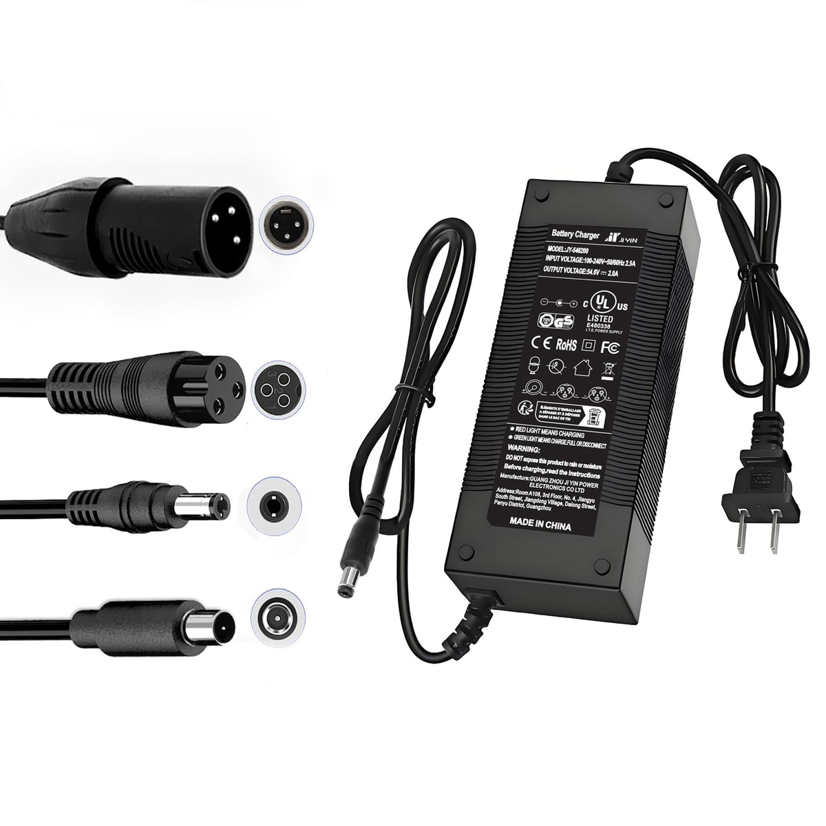 54.6V 2A Electric Bike Charger Y980