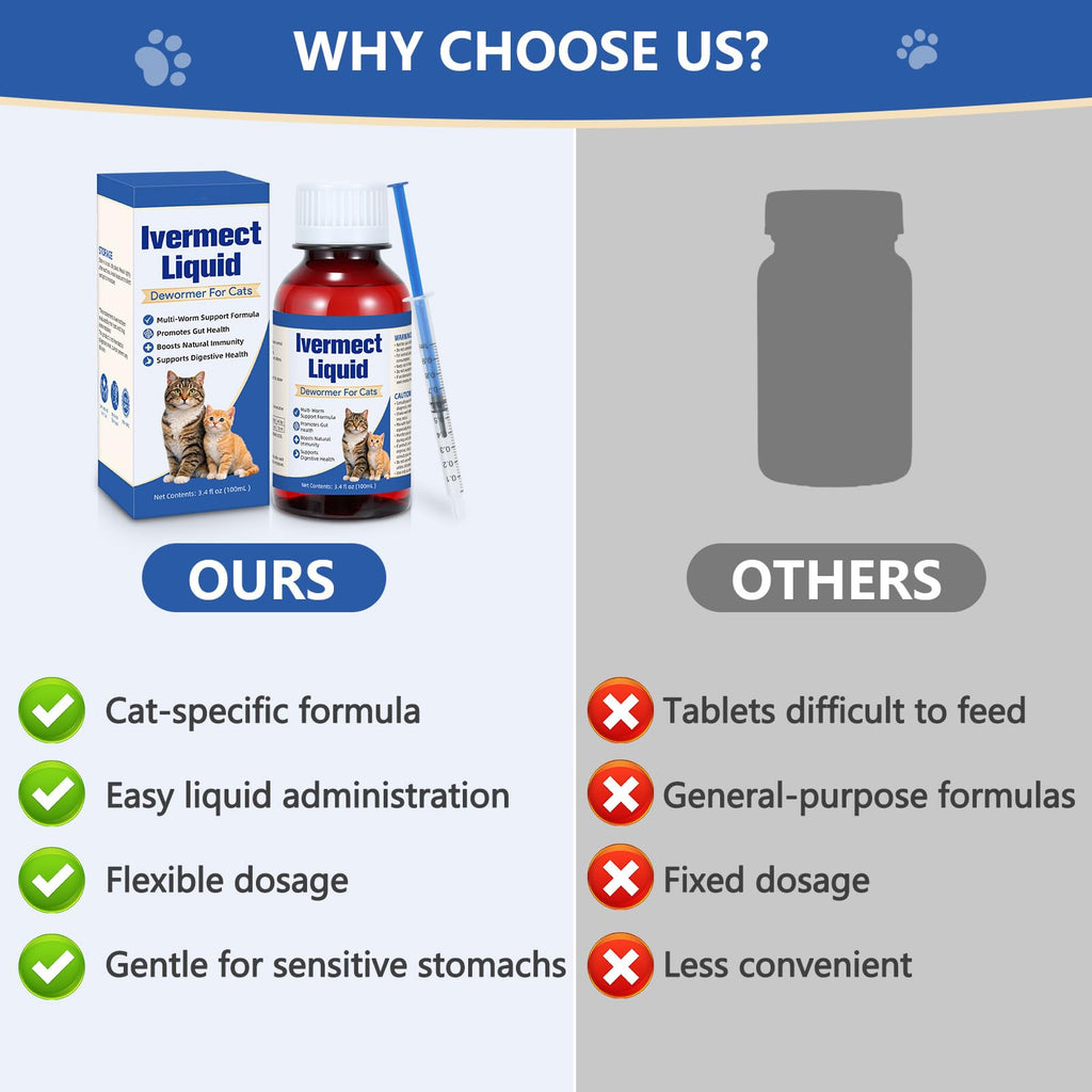 Broad Spectrum Cat Dewormer 100mL Z57157