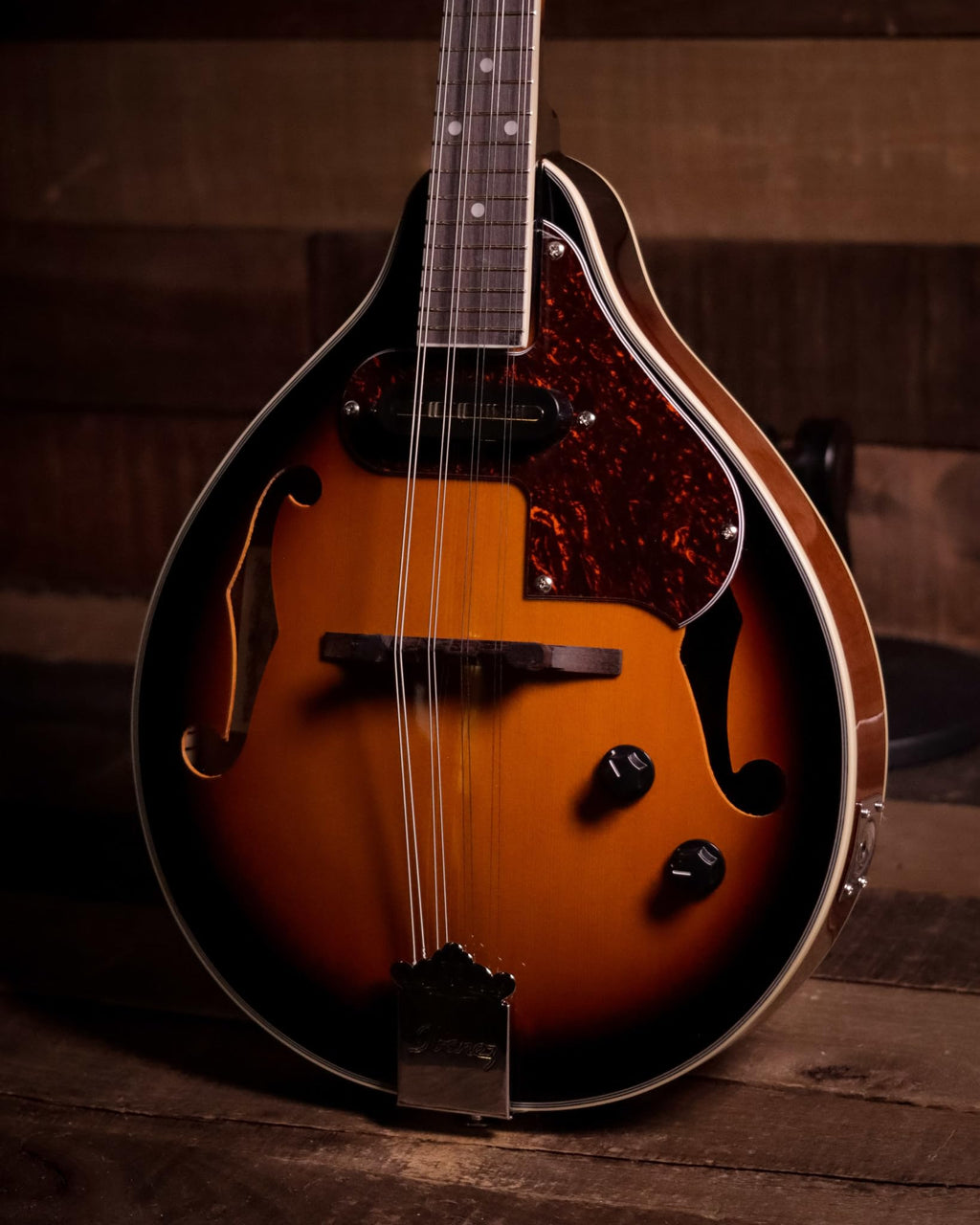 Brown Sunburst Acoustic-Electric Mandolin A9992