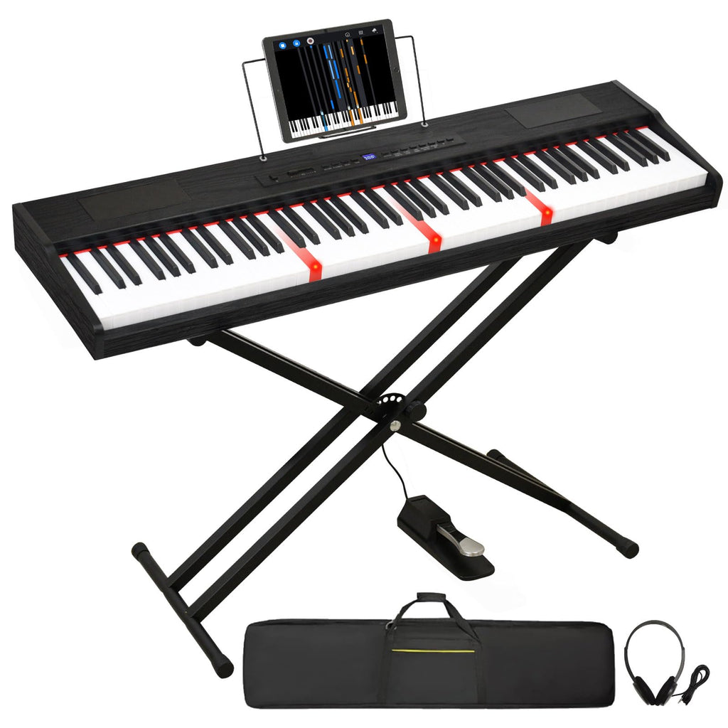 88 Key Semi Weighted Digital Piano with Stand N68282