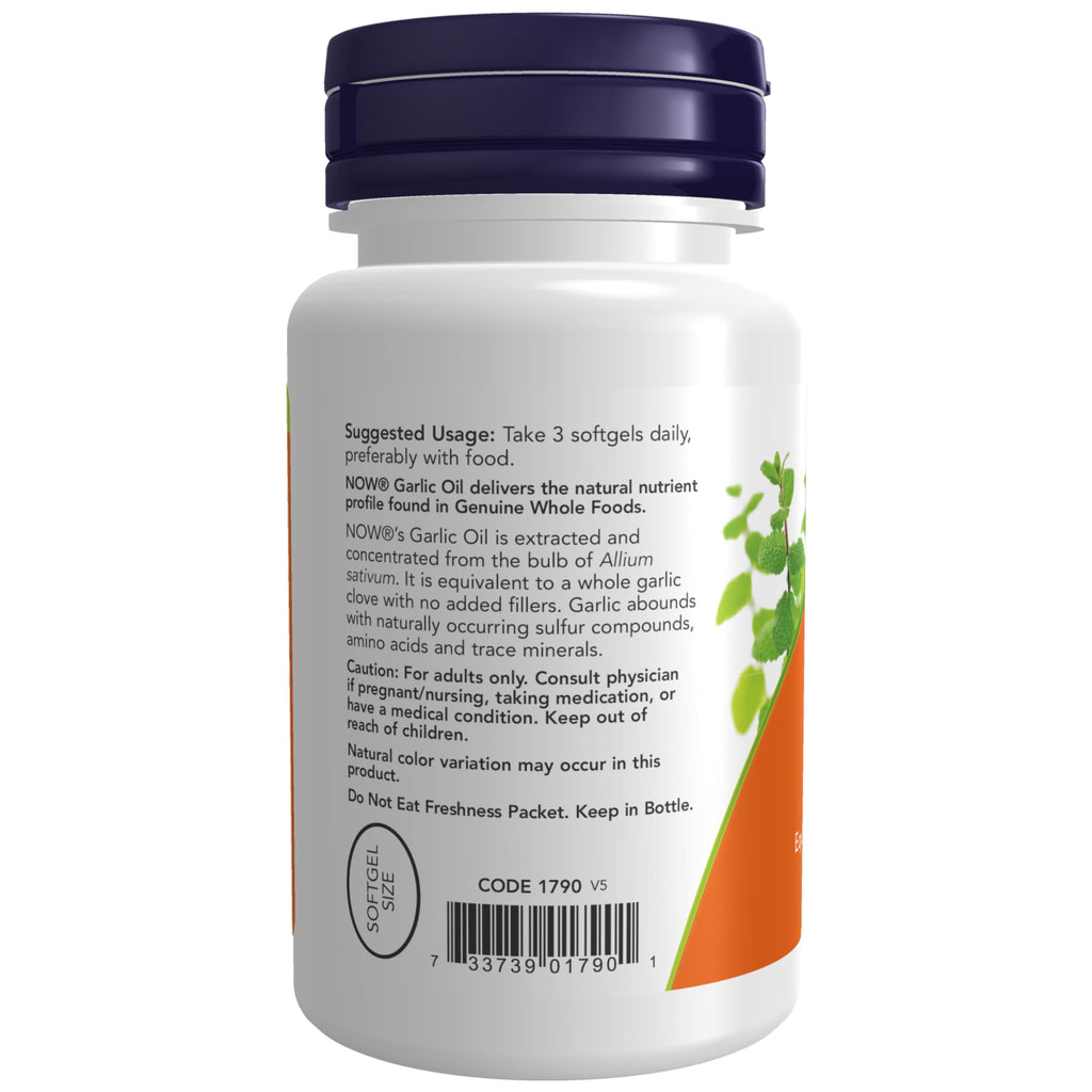Garlic Oil Concentrate 100 Softgels B74237