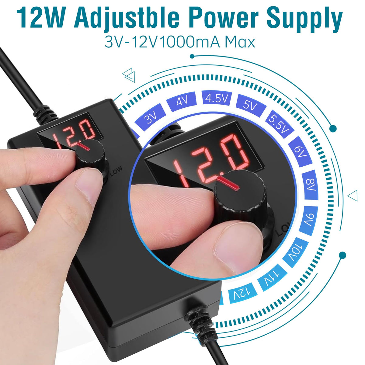 120mm x 38mm AC Muffin Fan with Variable Speed Controller R67428