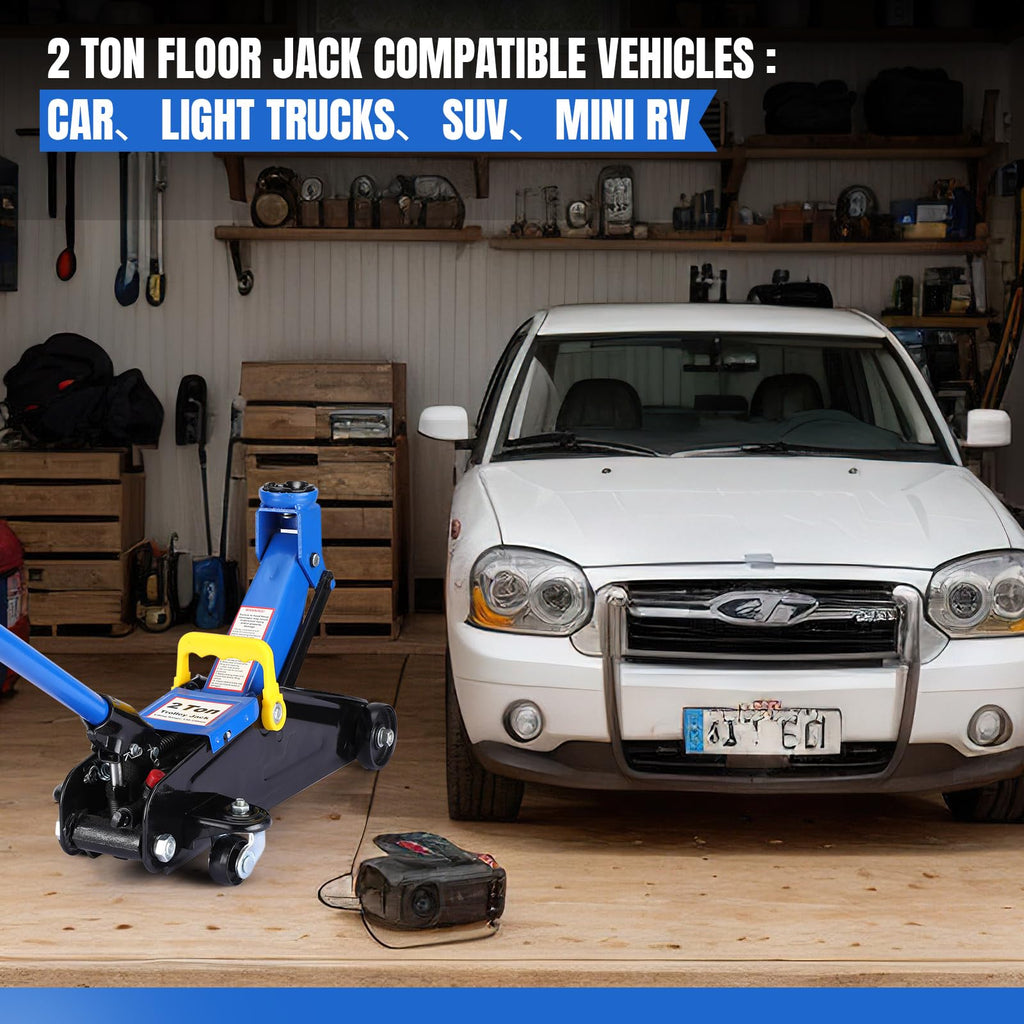 2 Ton Low Profile Hydraulic Floor Jack N11124