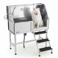 46 Inch Stainless Steel Dog Grooming Tub G628