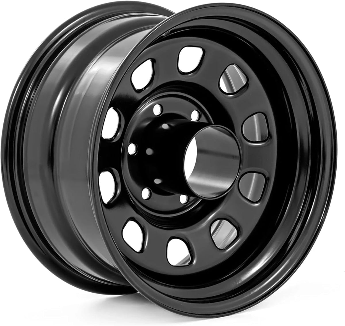 Black Steel 15x8 5x4.5 Bolt Pattern Off-Road Wheel K74523