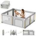 Foldable Baby Playpen with Mat N685432