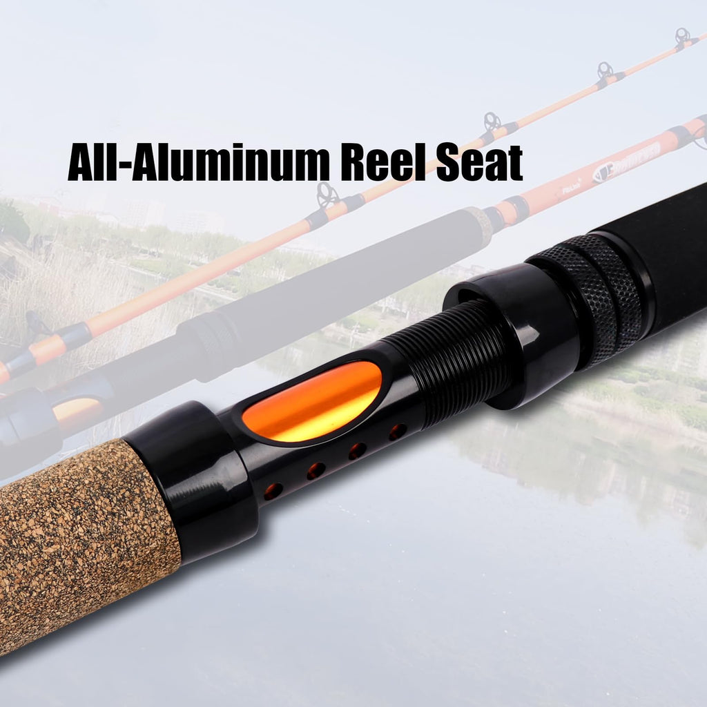 2 Piece Medium Heavy Catfish Fishing Rod N8172