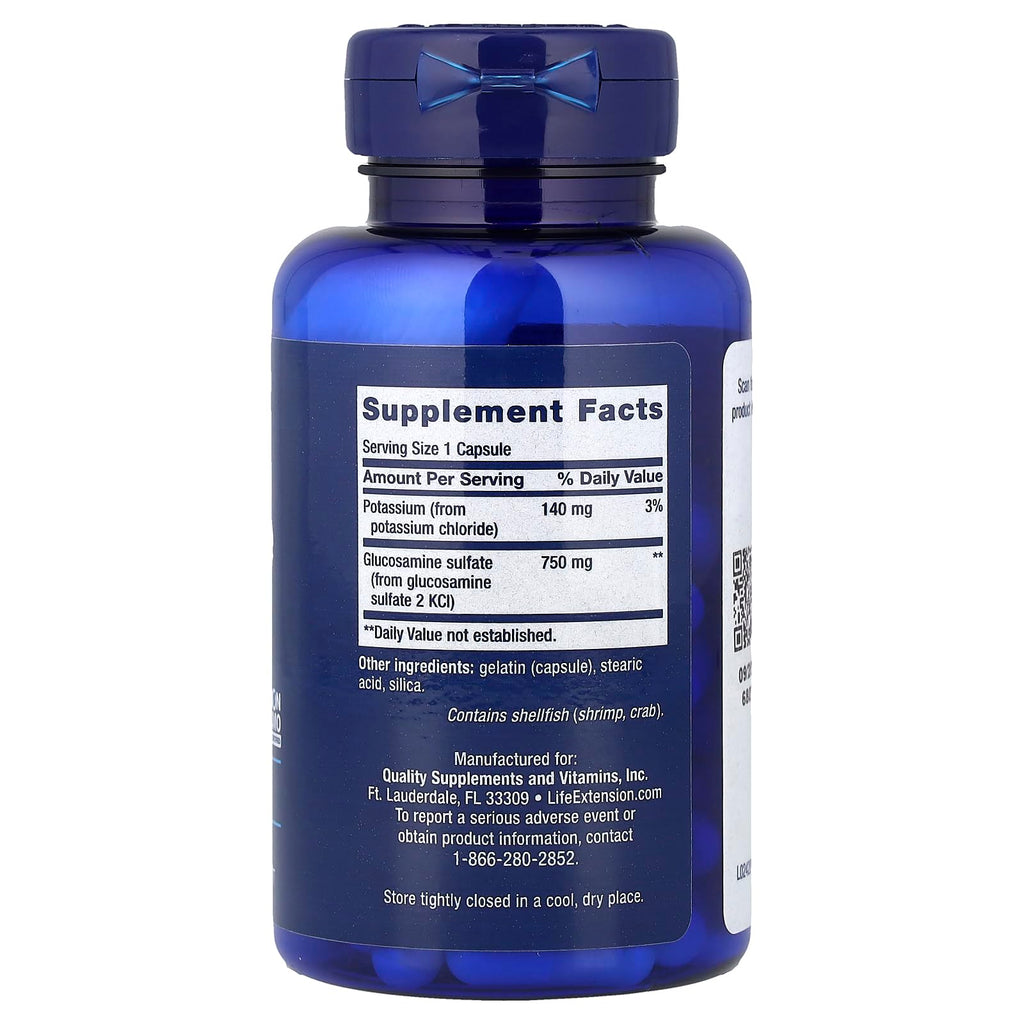 Glucosamine Sulfate 750 mg 60 Capsules M153969