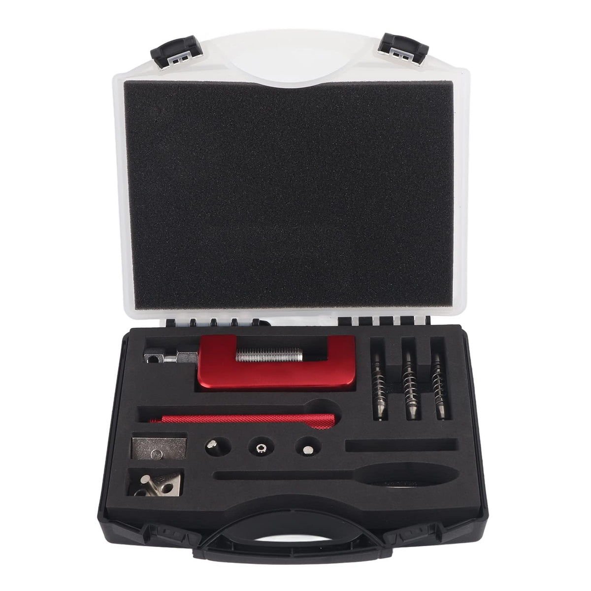 12 Pcs Motorcycle Chain Breaker Riveting Tool Set with Storage Box P562