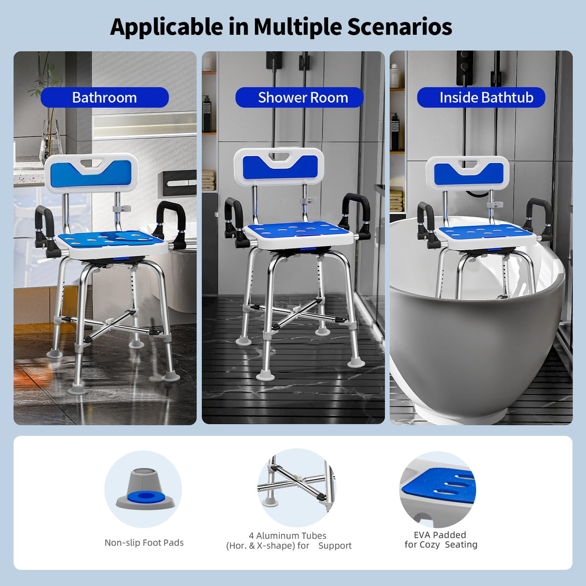 Swivel Shower Chair C970609