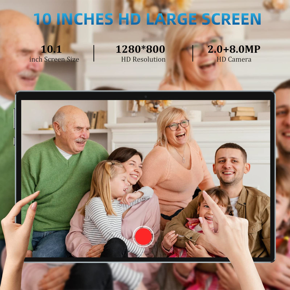 10 inch Tablet 12GB RAM 64GB ROM Black M6156