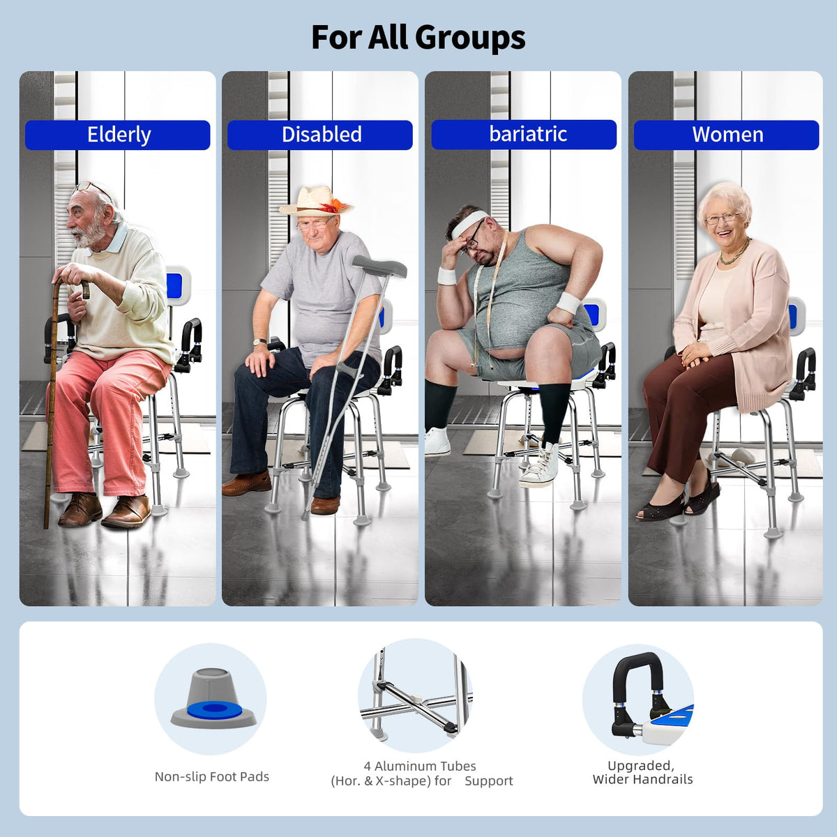 Swivel Shower Chair C970609