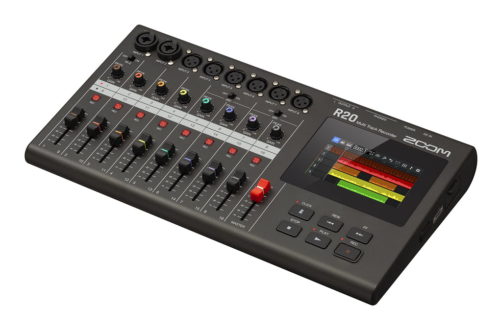 16 Tracks 6 XLR Inputs Tabletop Recorder V55736