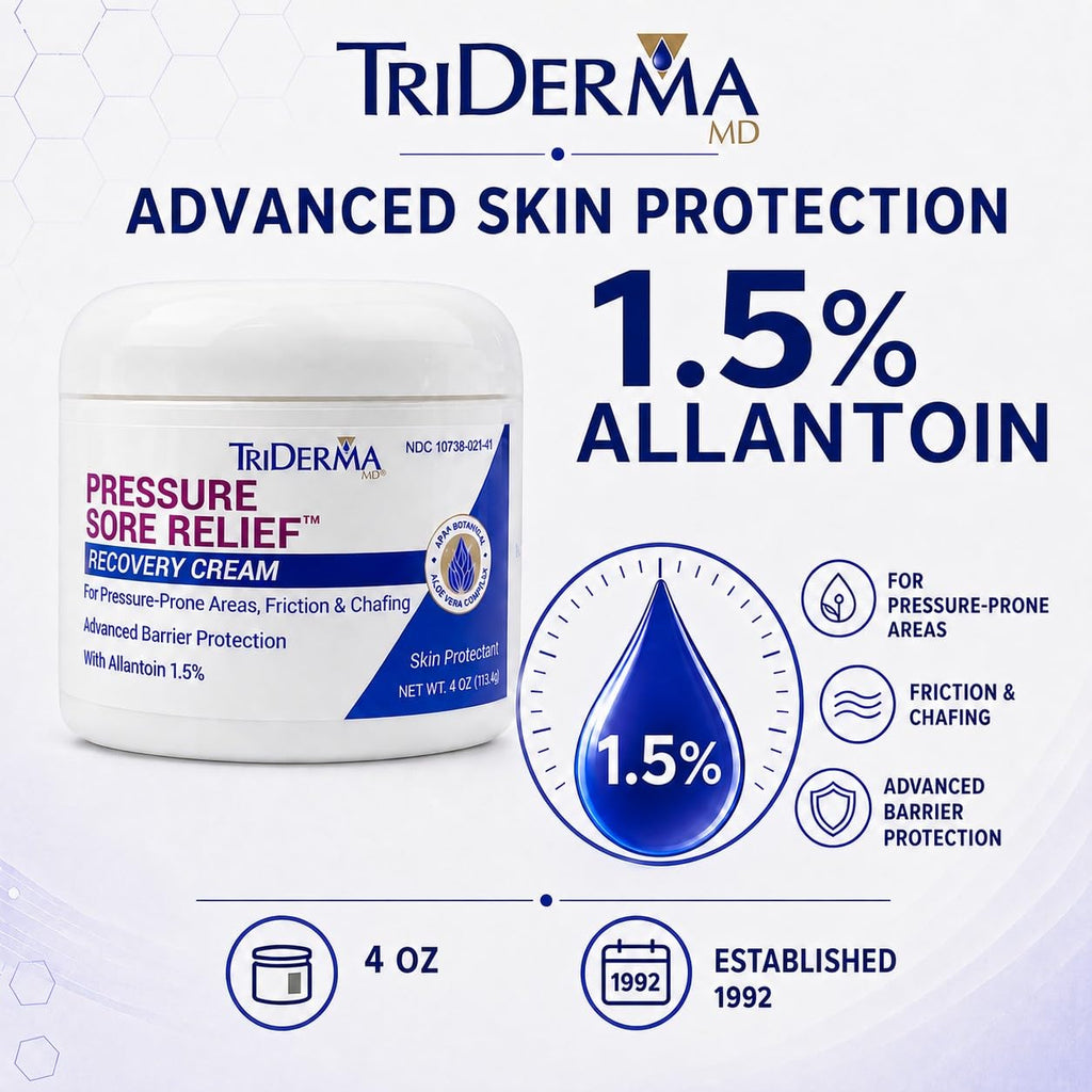 Healing Cream for Pressure Sores with Calendula and Aloe, 4 oz Jar D999573