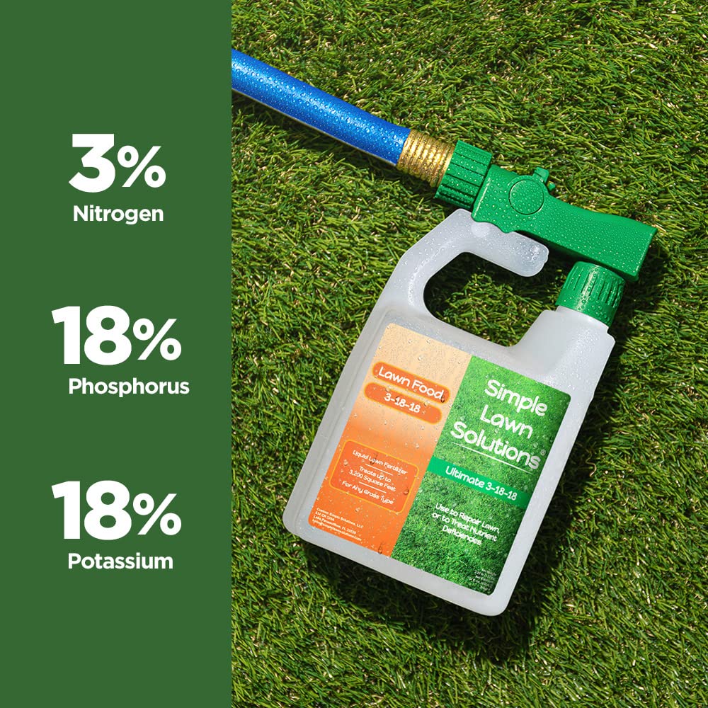 3-18-18 NPK Liquid Fertilizer Concentrated Spray 32 Ounce O2318