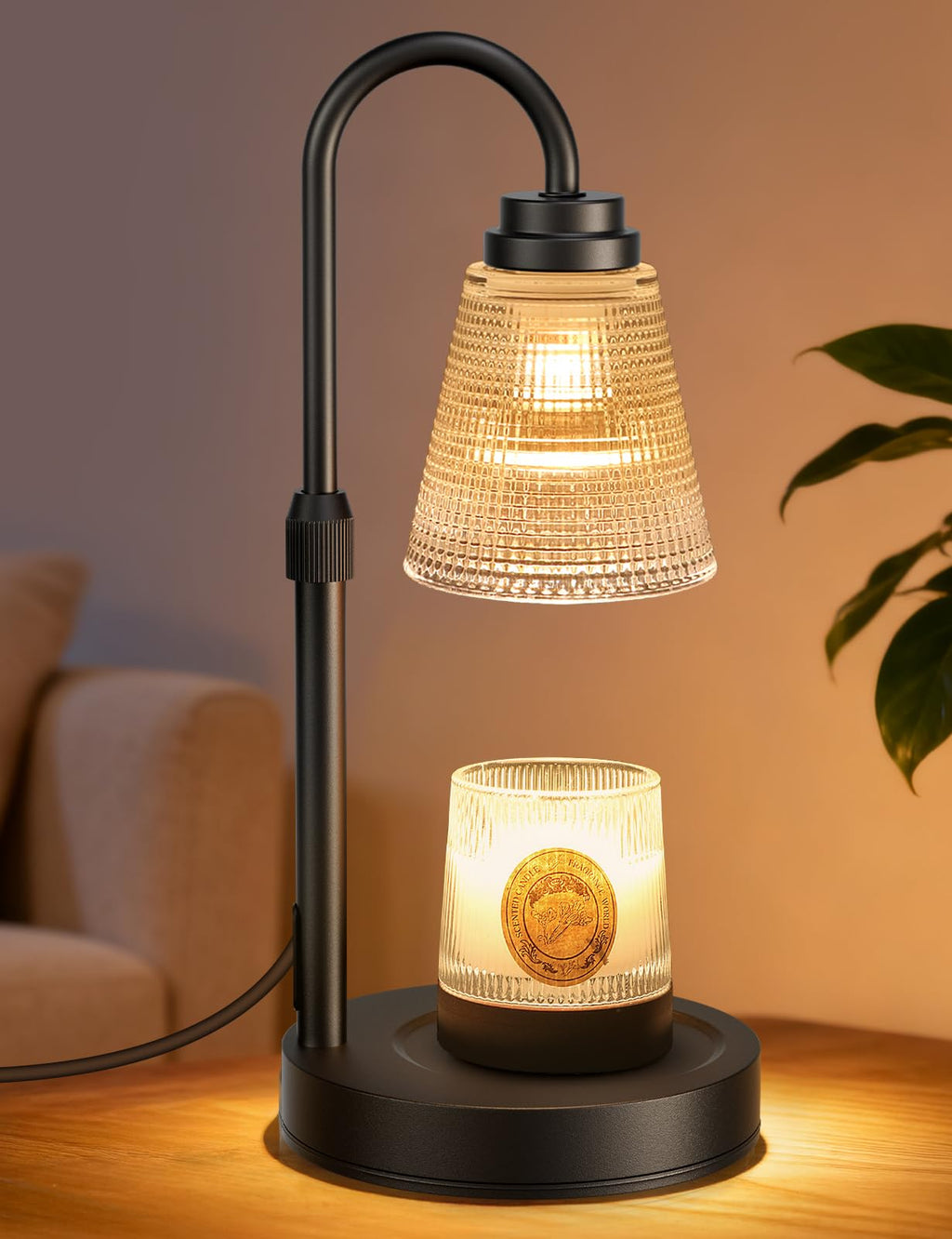 Dimmable Candle Warmer Lamp with Timer M718899