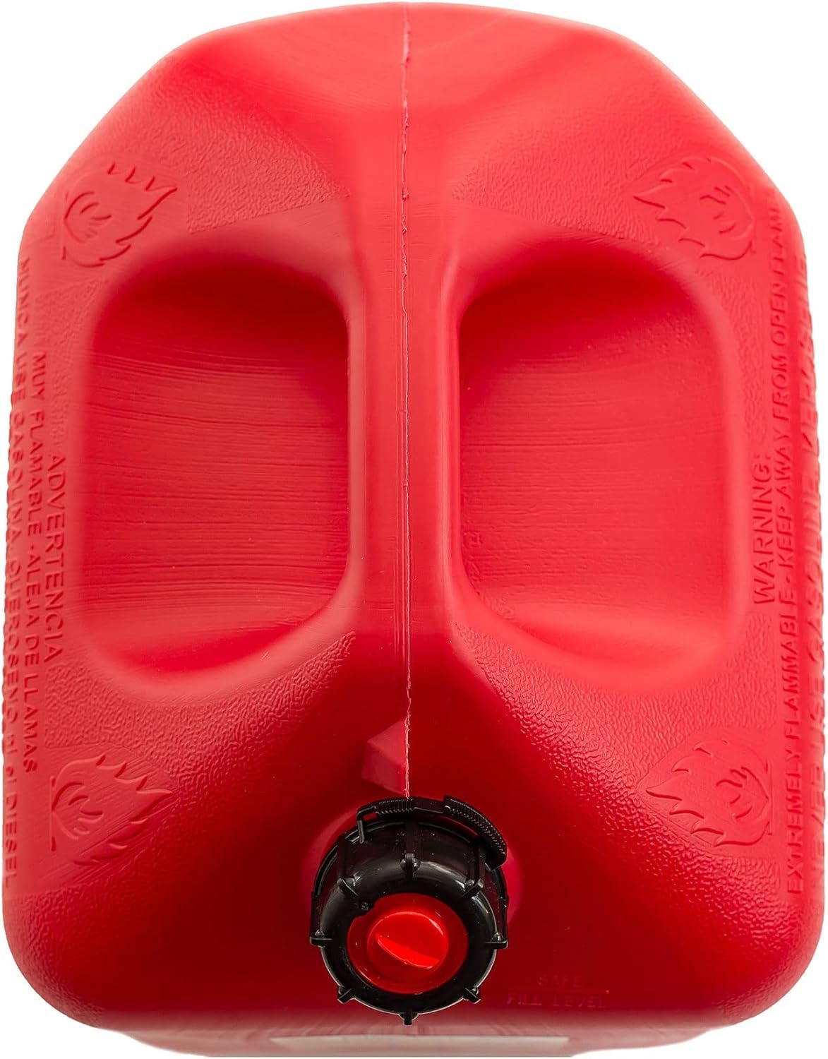 5 Gallon Gas Can Fuel Container with Spout 2 Pack L5954