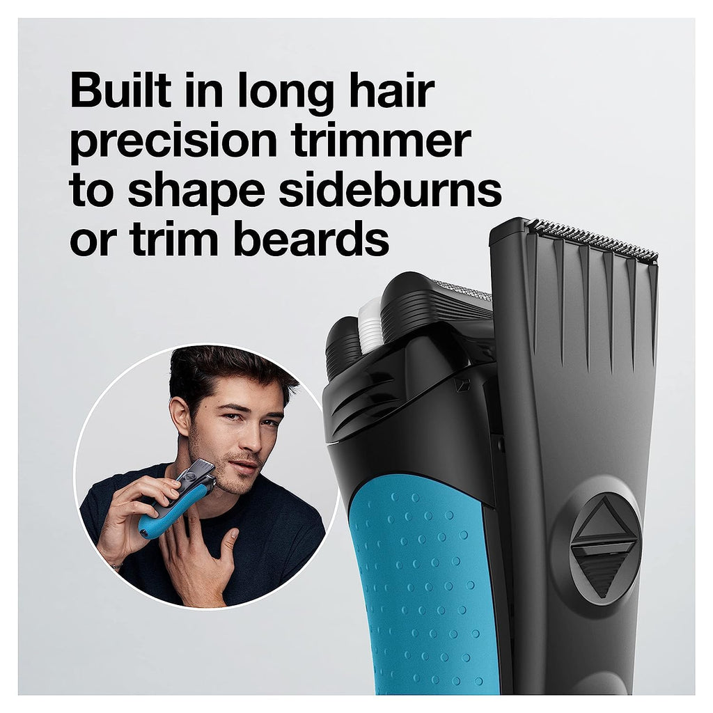 Electric Series 3 Wet & Dry Foil Shaver with Precision Trimmer L922273