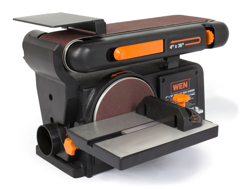 Benchtop Belt and Disc Sander with Cast Iron Base C52341