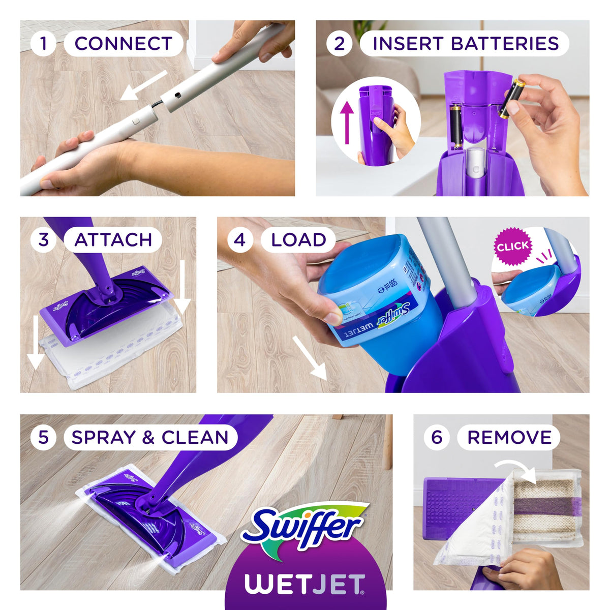 Spray Mop Cleaner Starter Kit B461602
