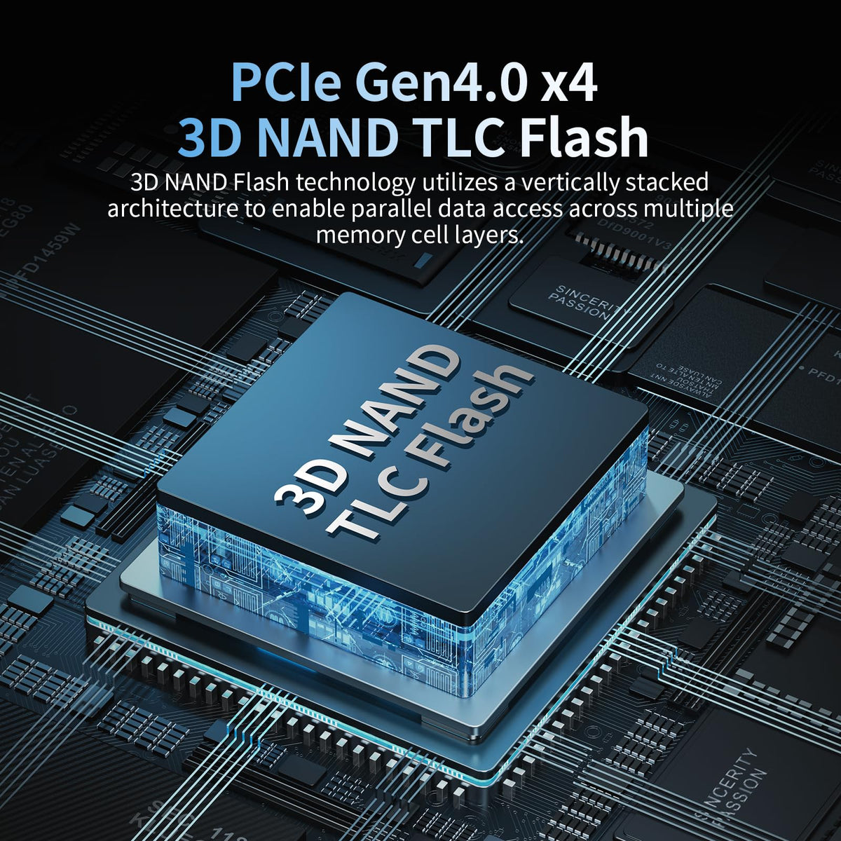 2TB NVMe M.2 PCIe Gen4 x4 Internal SSD L310093