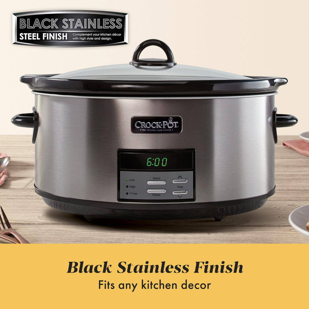 8-Quart Programmable Slow Cooker H130289