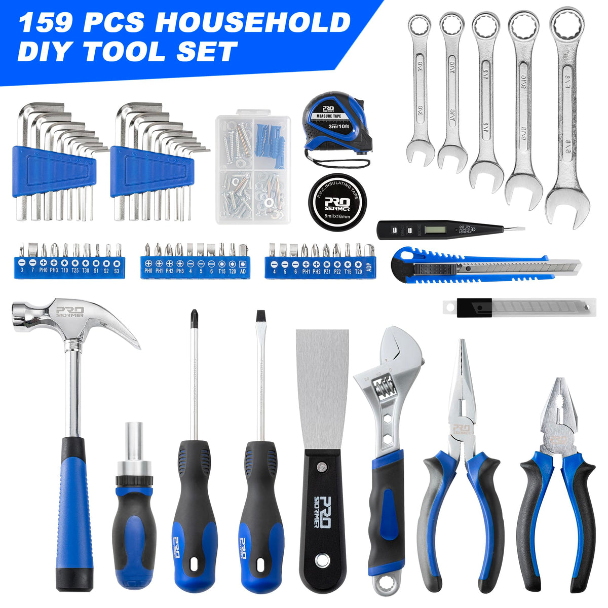 159-Piece Home Tool Set X13824