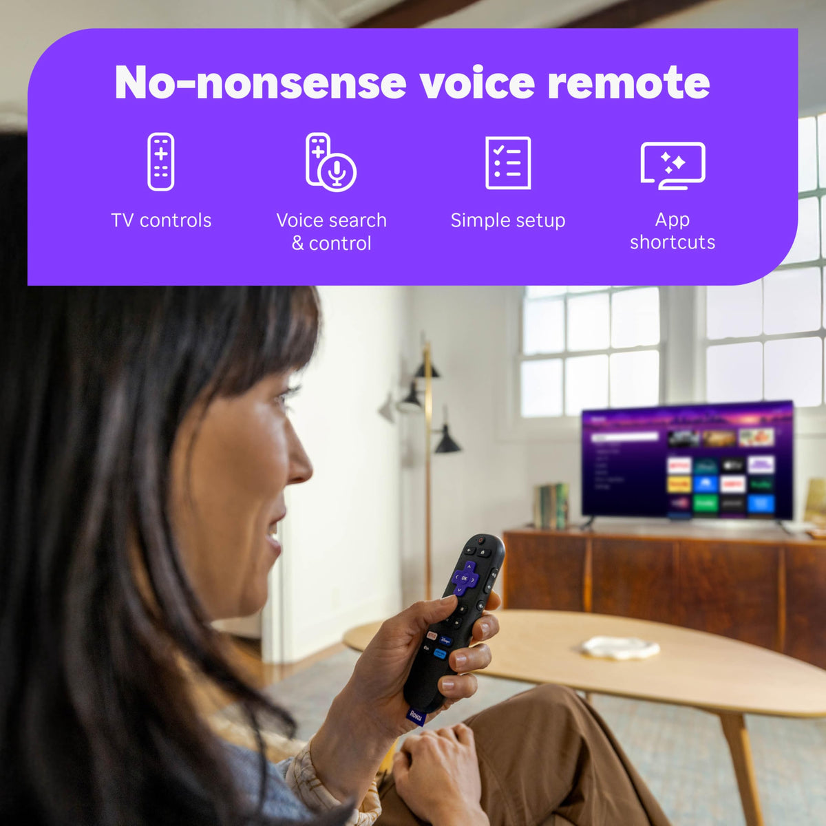 4K HDR TV Streaming Device with Voice Remote & 1080p HD Security Camera S85073