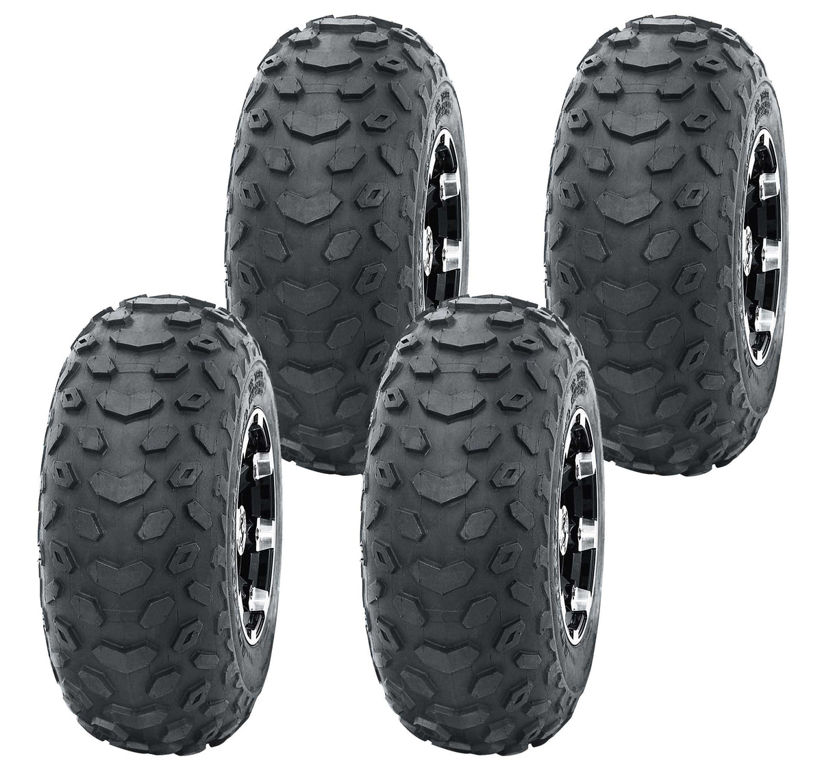 19x7-8 4PR ATV Tires Set of 4 L49734