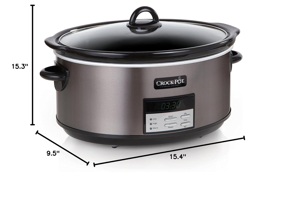 8-Quart Programmable Slow Cooker H130289