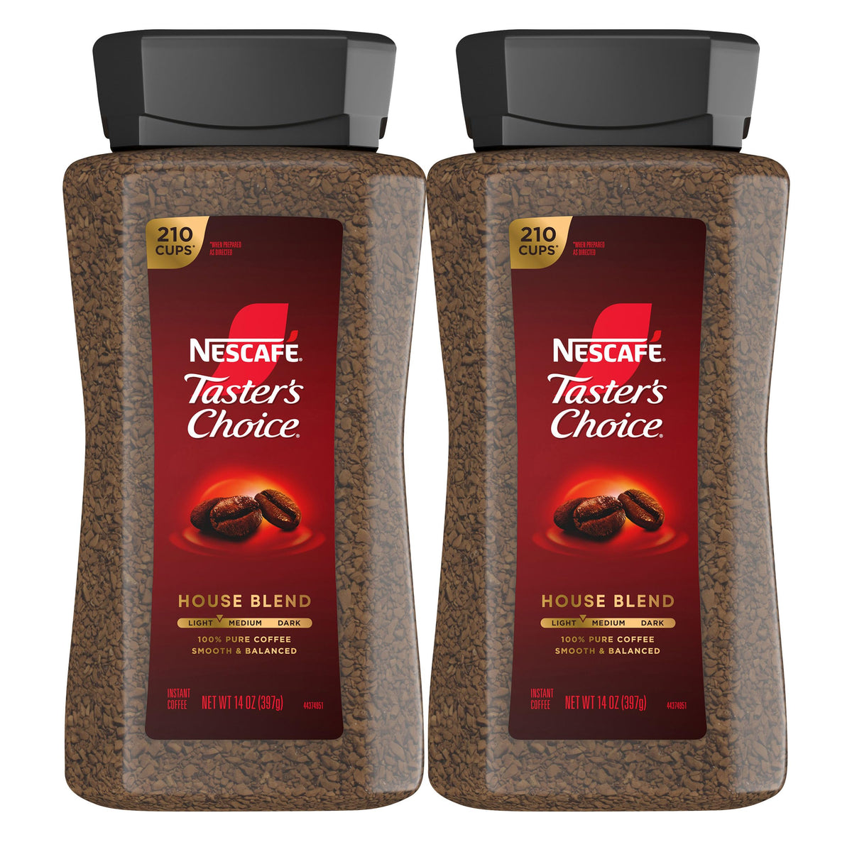 Instant Coffee 2 Jars 14 oz H844