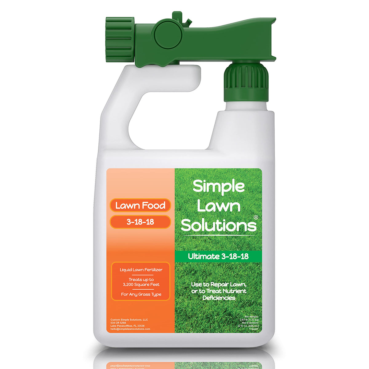 3-18-18 NPK Liquid Fertilizer Concentrated Spray 32 Ounce O2318