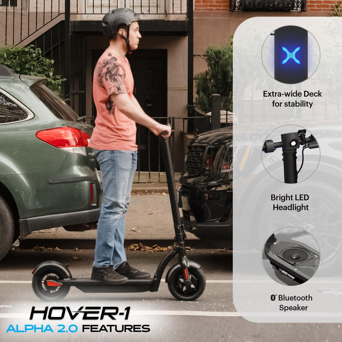 Foldable Electric Scooter with 450W Motor and 10” Tires O12835
