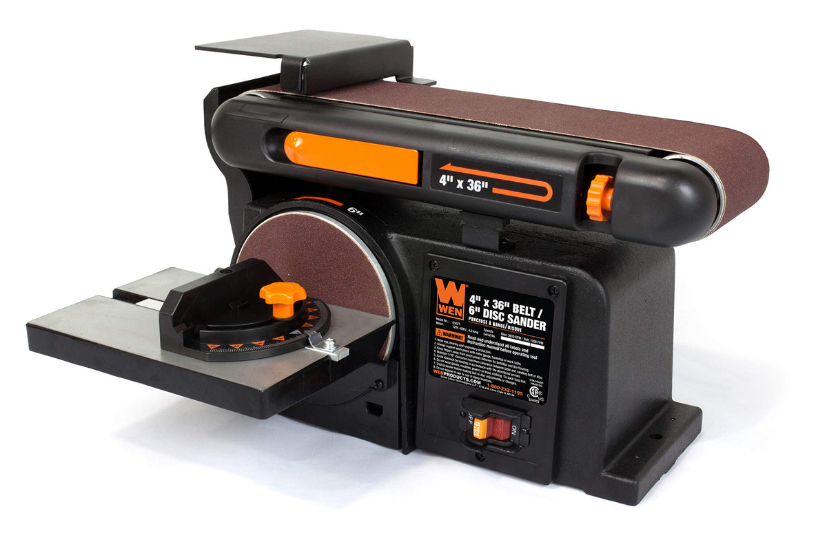 Benchtop Belt and Disc Sander with Cast Iron Base C52341