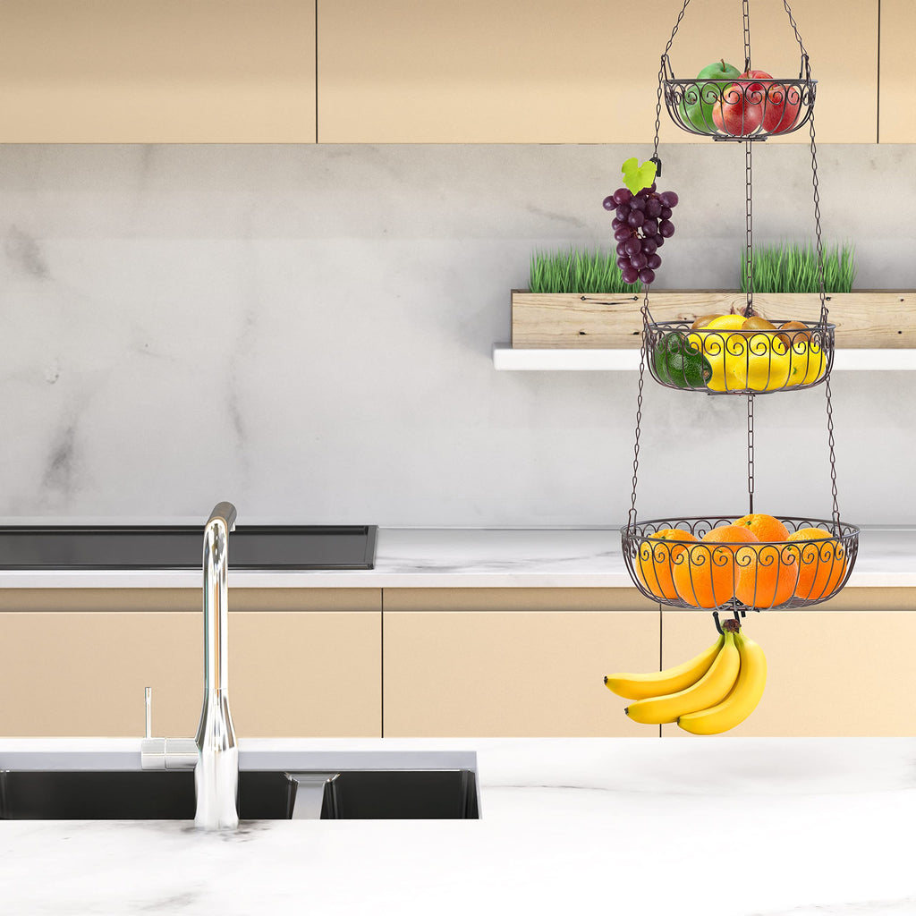 3-Tier Hanging Fruit Basket M305