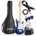 30-inch Kids Electric Guitar Beginner Kit with Amplifier, Blue D34057