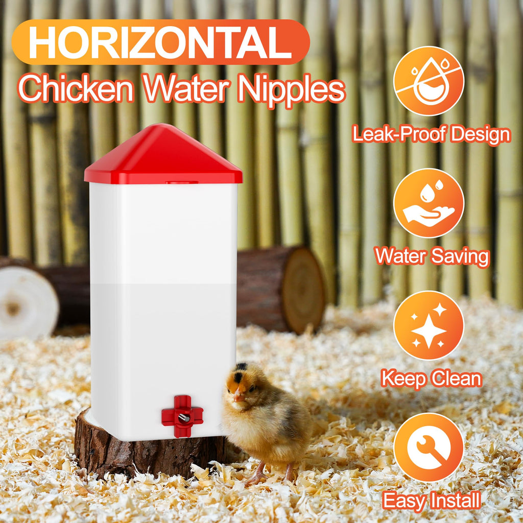 Automatic Chicken Waterer Nipples 20 Pack G7037