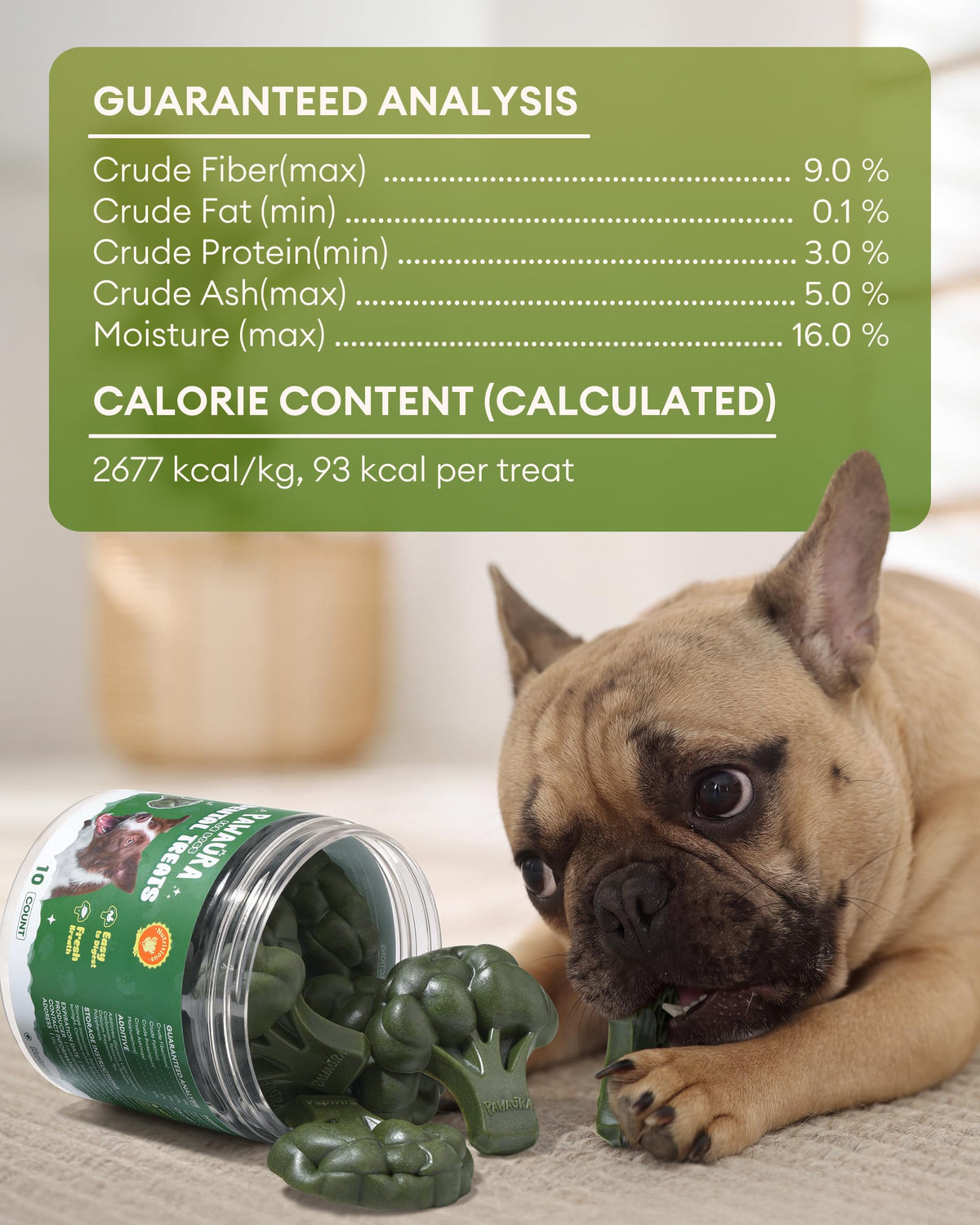 Dog Dental Chews 12oz 10 Count G9267