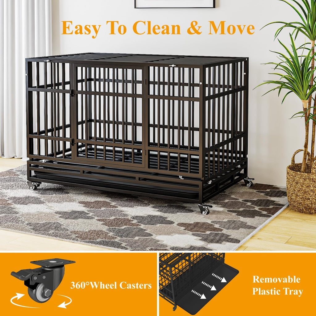 48 Inch Heavy Duty Dog Crates J4392
