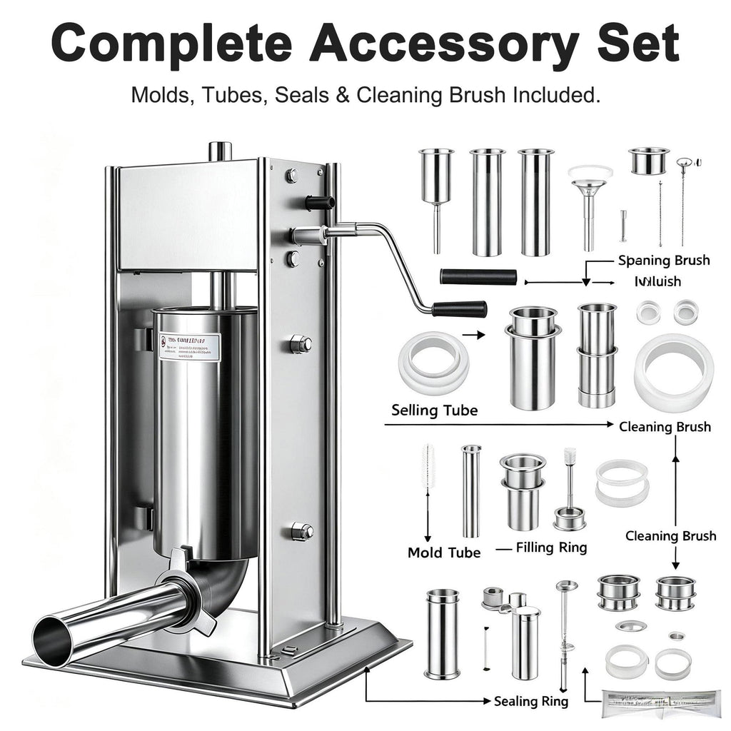 3L 304 Stainless Steel Sausage Stuffer V448949