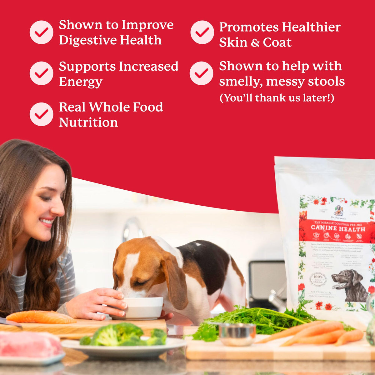 Dehydrated Dog Food Base Mix 10 lb O325677