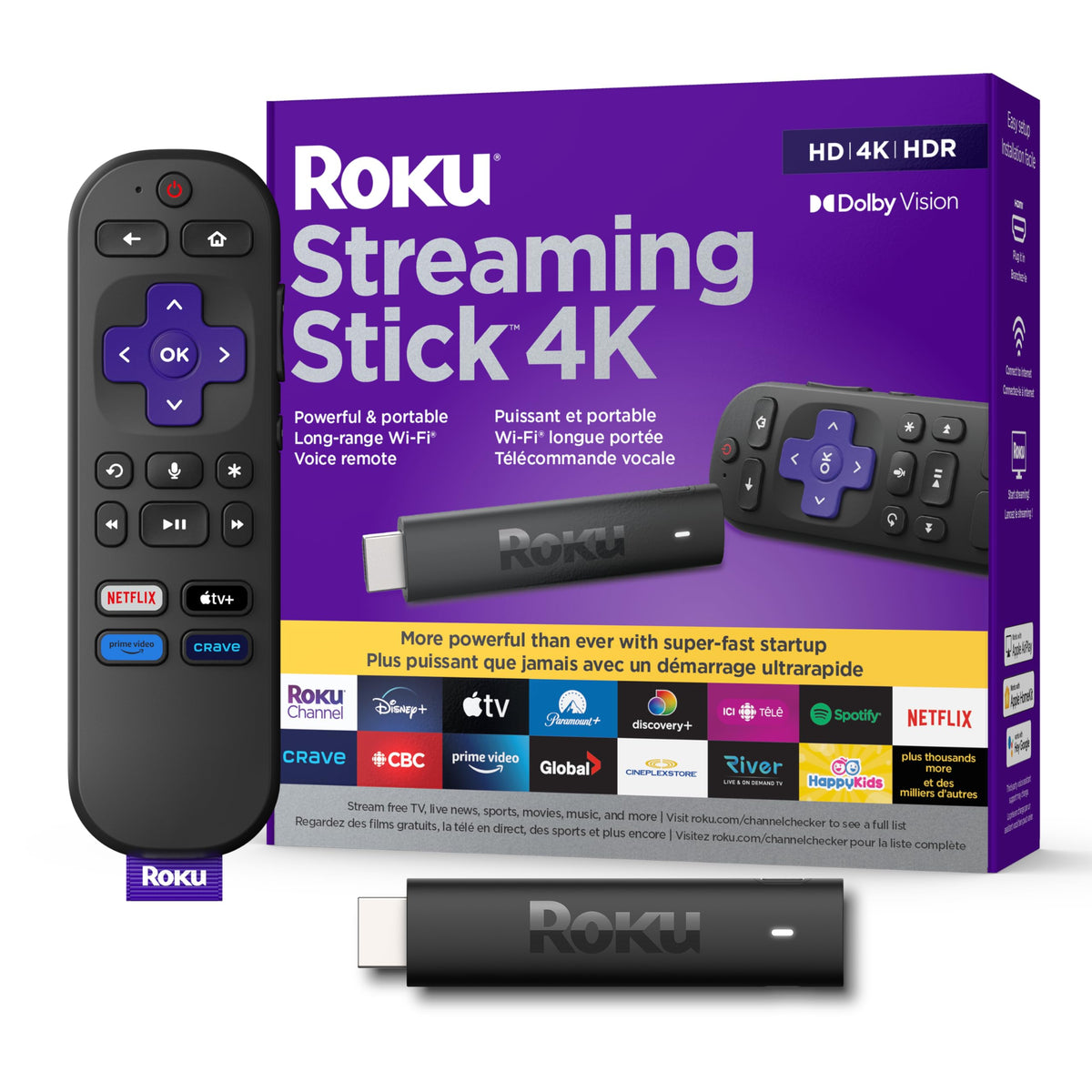 4K HDR Streaming Device with Voice Remote B7016