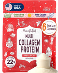 Unflavored Hydrolyzed Multi Collagen Protein Powder 16 Oz I908