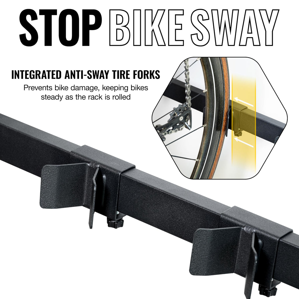 Freestanding 5-Bike Rack H517