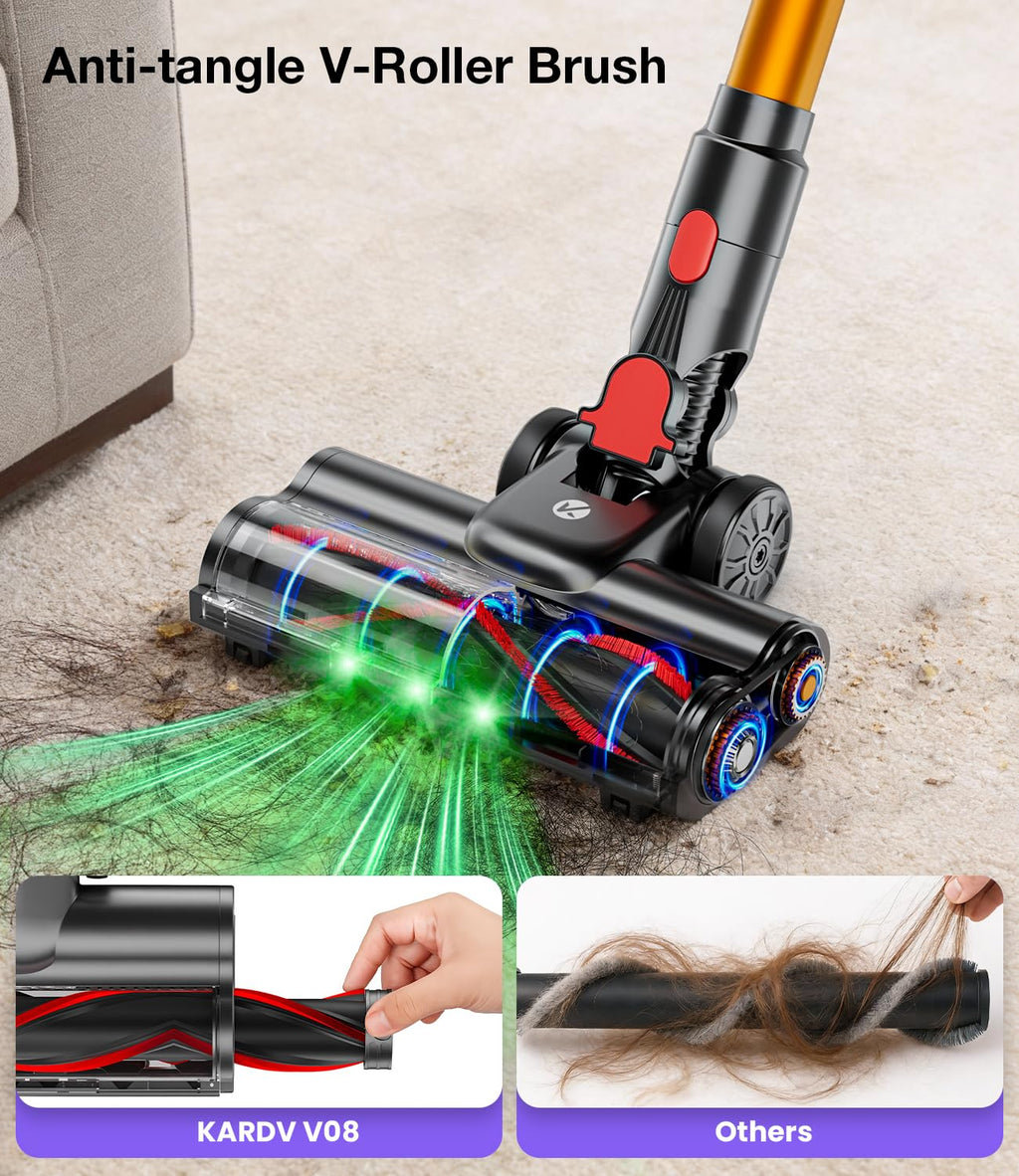 600W 50KPA Cordless Stick Vacuum Cleaner Z155