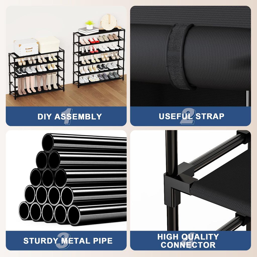 Shoe Rack with Cover K1097