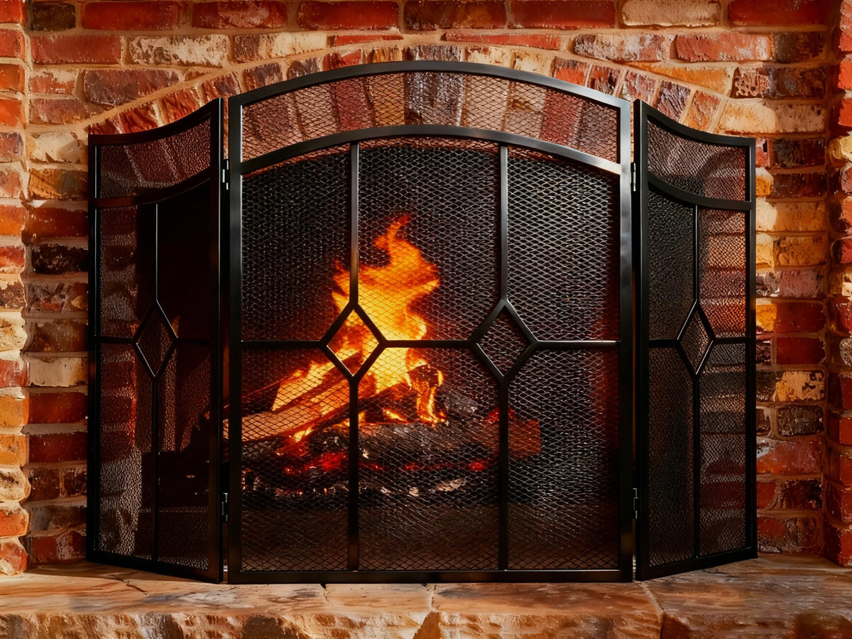 Fireplace Screen 3 Panel 48" x 30" R750308